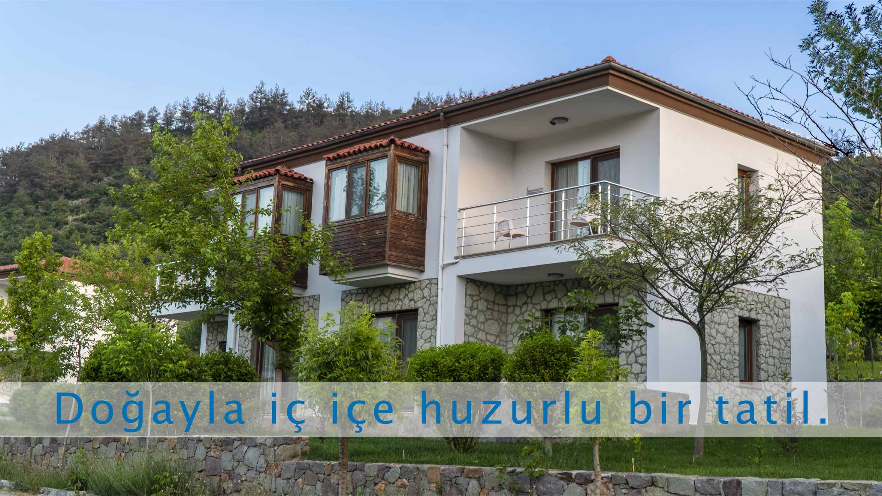 doğa ile iç içe villa