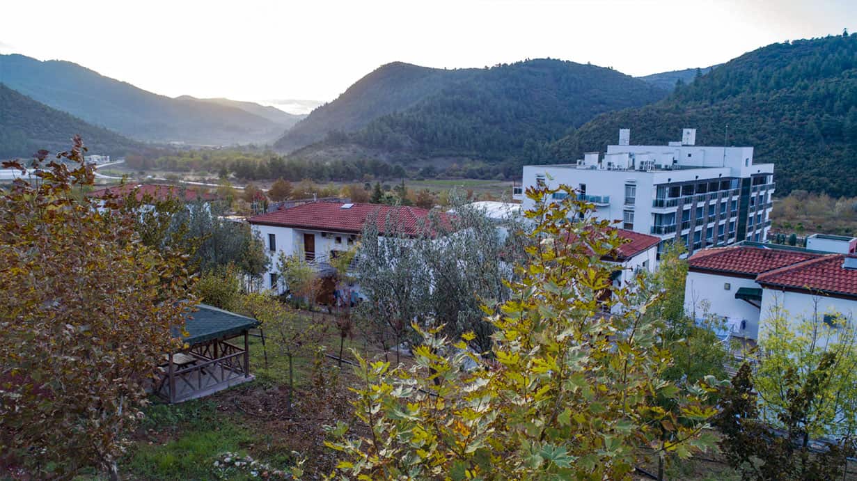 sonbaharda termal otel